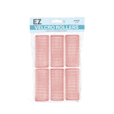 EZ ESSENTIALS VELCRO ROLLERS 28MM CORAL - 6 PACK